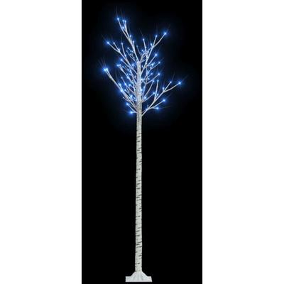 Vidaxl - Weihnachtsbaum 200 LEDs 2,2 m Blau Indoor Outdoor Image