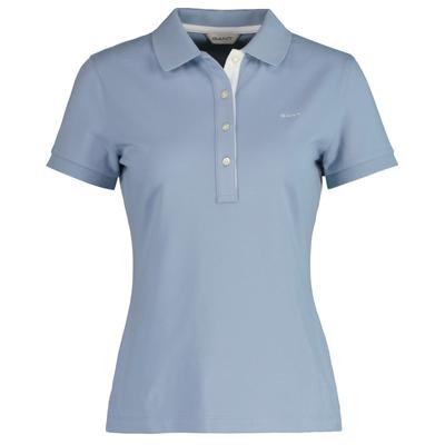 Gant Contrast Collar Pique Polo Poloshirt Image