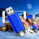 Nuovo tipo-C 2 in 1 OTG 128GB 64GB Pendrive chiavetta USB ad alta velocità OTG Pen Drive 64GB 128GB 2 in 1 tipo C OTG chiavette USB
