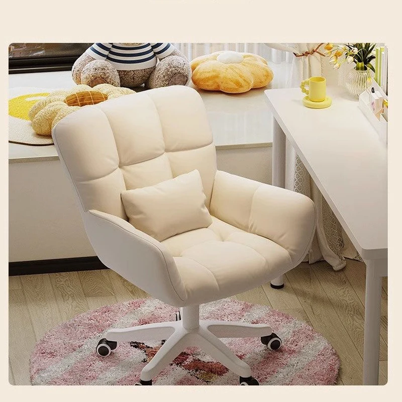 Student Computer Stuhl Hause Bequeme Sitzende Rückenlehne Studie Stuhl Mädchen Schlafzimmer Make-up Sofa Drehstuhl