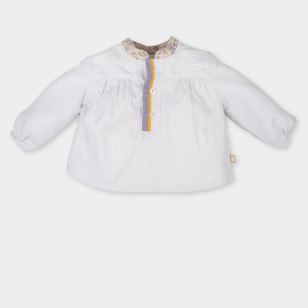 Langarmbluse mit Stehkragen 3045W17 Mädchen Image