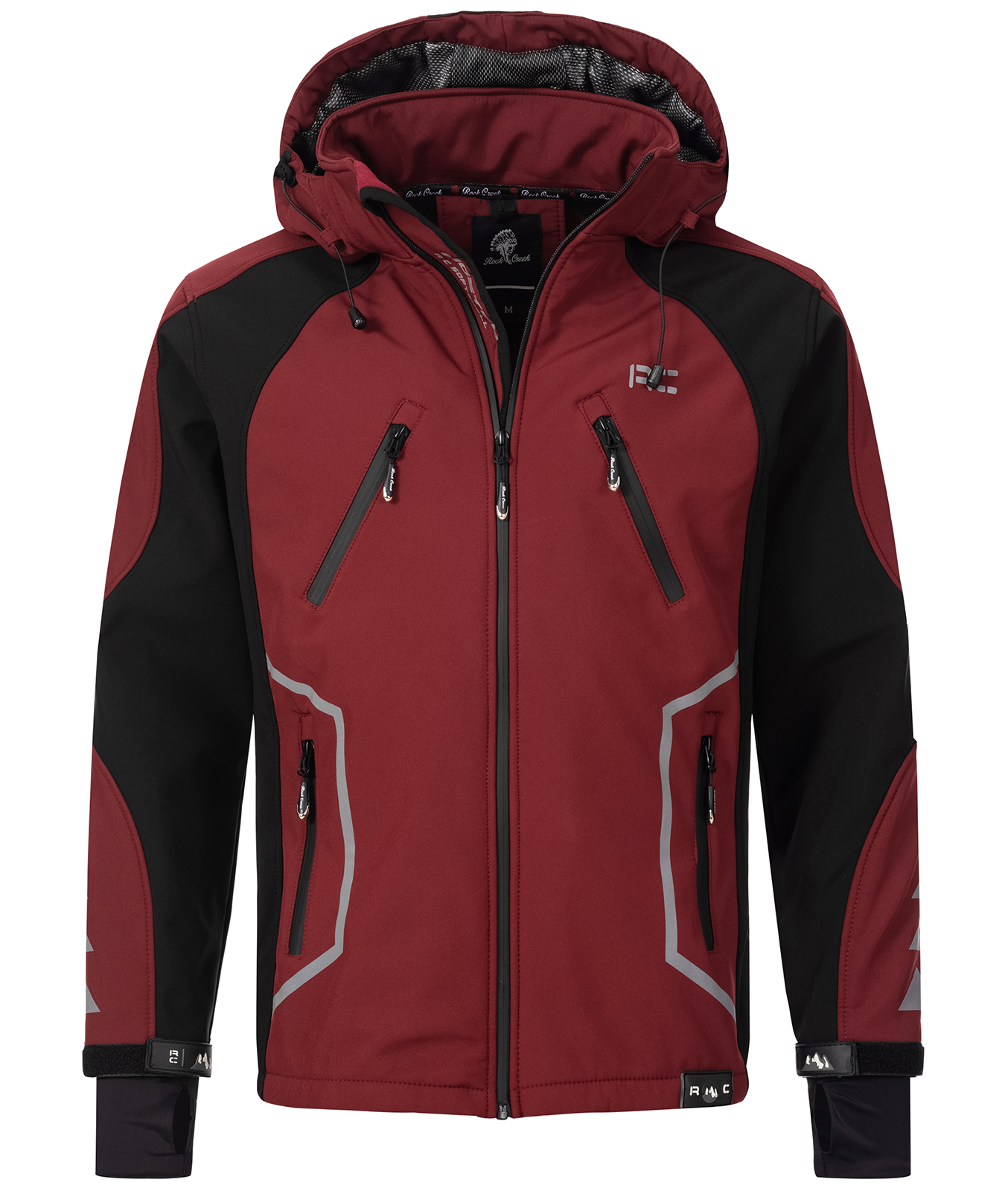 Rock Creek Jacke Weinrot Image