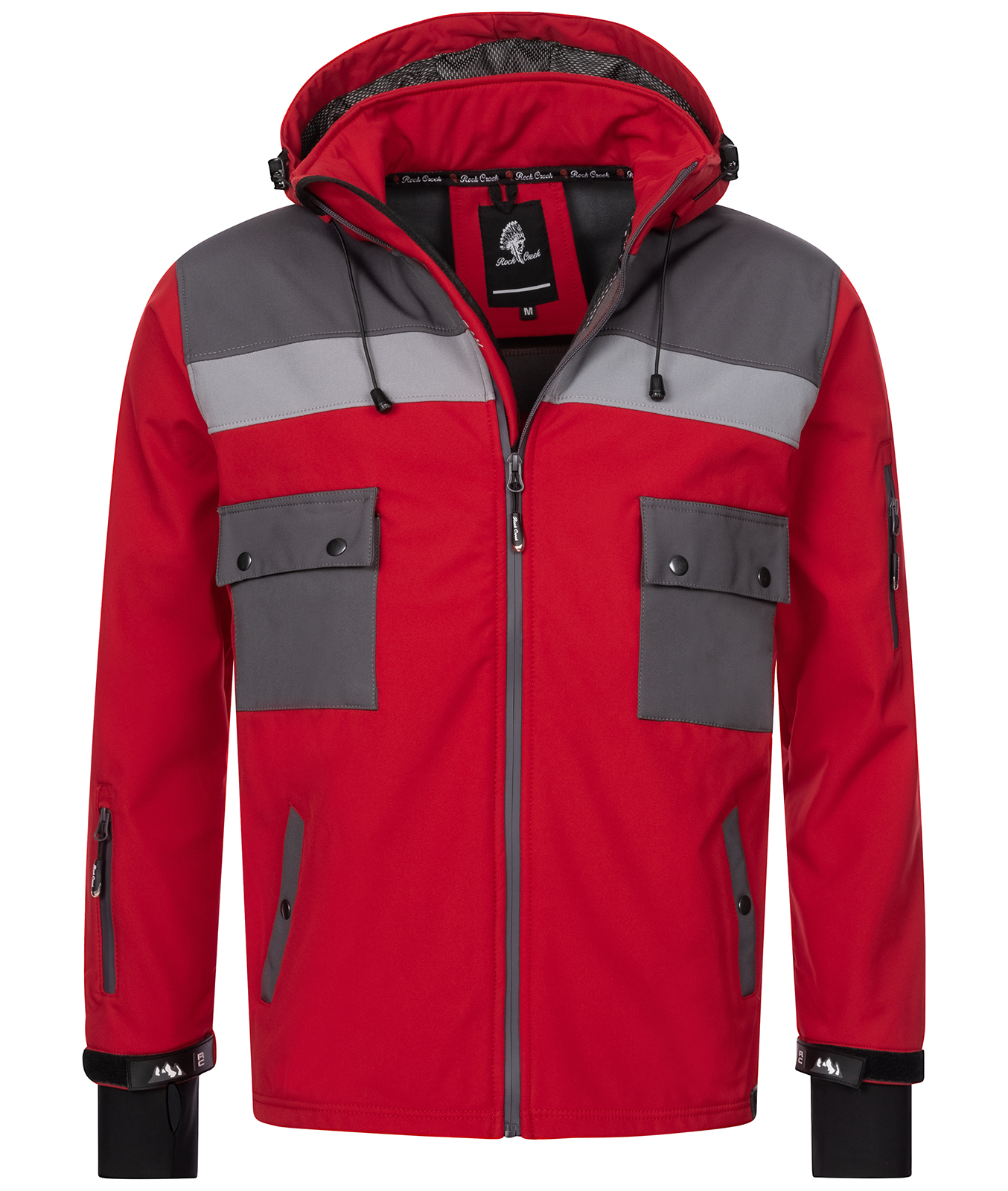 Rock Creek Jacke Rot M
