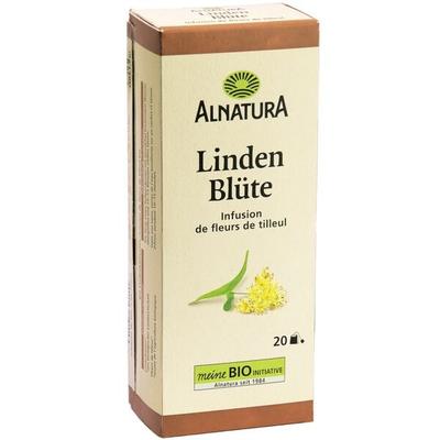 Alnatura BIO Kräutertee Lindenblütentee 20 Stück Tassenportion ohne Kuvert Image