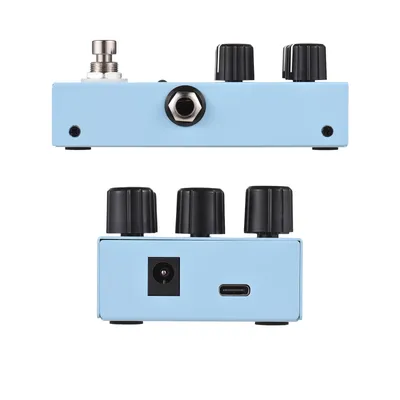 M-VAVE Guitar Effect Pedal Digital Reverb Pedal Digital Modeling Reverberation Effector for Guitar Bass - MINI-UNIVERSE