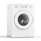 SIMZLIFE 3.5 Cu.Ft. Dryer 1500W Electric Clothes Dryer Stainless Steel Tumble Dryer with Exhaust Hose for Home Apartment Dorm