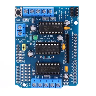 L293D Motor Drive Shield Expansion Module 4.5-36V 4CH Motor Driver Shield Module for Arduino