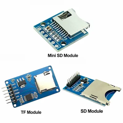 Micro SD Module 5V 3.3V Storage Expansion Board 6 Pins Micro SD TF Card Mini TF Card Module for