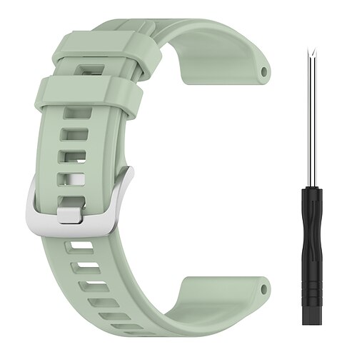 Uhrenarmband für Garmin Garmin-Instinkt Silikon Ersatz Gurt mit Entfernungswerkzeug Verstellbar Sportarmband Armband Image