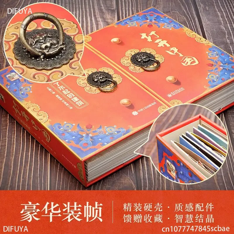 1 Buch Öffnen Sie das chinesische Pop-Up-Buch 3D Verbotene Stadt Panoramablick der Verbotenen Stadt Für Kinder Begrenzte Image