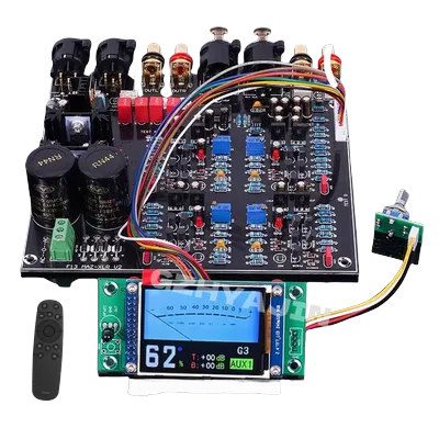 Malan HDAM HI-END vollsymmetrische High-End-Vorverstärker-Infrarot-Fernbedienung mit fertiger Image