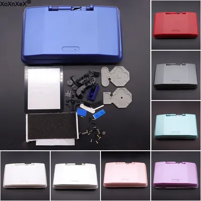 8 Farben blau rot Ersatz gehäuse Shell Case für NDS DS Console Case mit Knöpfen Zubehör Image