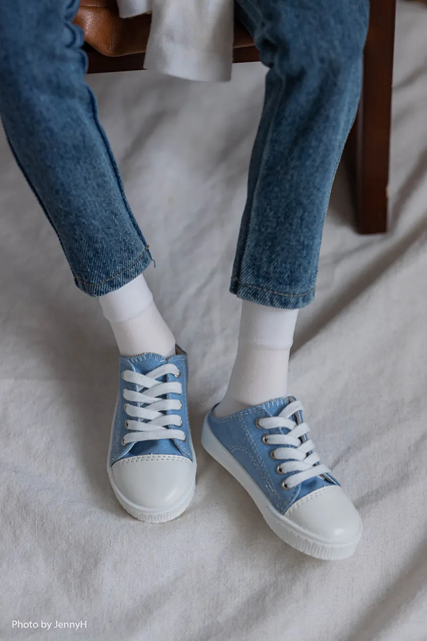 BJD/SD Puppe Board Schuhe Mädchen Jungen Low-top Bunte Blau Gelb 1/3 1/4 Leinwand Halb Drag Leinwand schuh Spielzeug Geschenke Puppe Zubehör