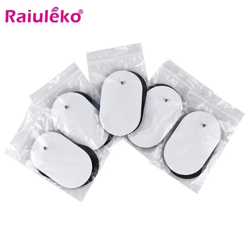 10/20Pcs 3,5mm Stecker ZEHN Elektroden Pads Gel für Nerven Muskel Stimulator Akupunktur Puls Elektrische Massage Abnehmen massagegerät Image