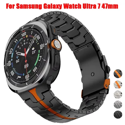 Stainless Steel Strap For Samsung Galaxy Watch Ultra 47mm Band For Samsung Galaxy Watch Ultra 7 47MM