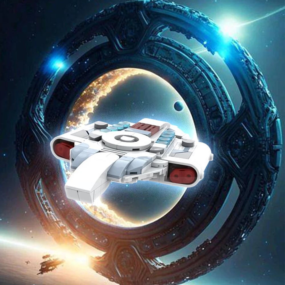 MOC-161928 Space Trek Deep Space neun (ds9) Bausteine sind trotzig Raumschiff Modell Ziegel DIY kreative Spielzeug Kinder Geschenk Image