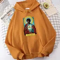 Cattolicesimo Fiction Saint Jules Stampa Felpa da uomo Autunno S-Xxl Con cappuccio Semplice Felpe oversize Moda Abbigliamento casual da uomo