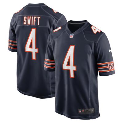 Chicago Bears Nike Game Heimtrikot - Marineblau - D'Andre Swift - Herren Image