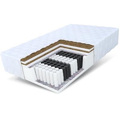 Matratze 180x200 Taschenfederkern kokos home max double 26 cm 7 Zonen H3 H5 Premium Image