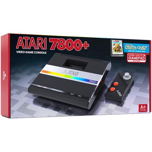 ATARI Spielekonsole ""7800+"" Spielekonsolen schwarz