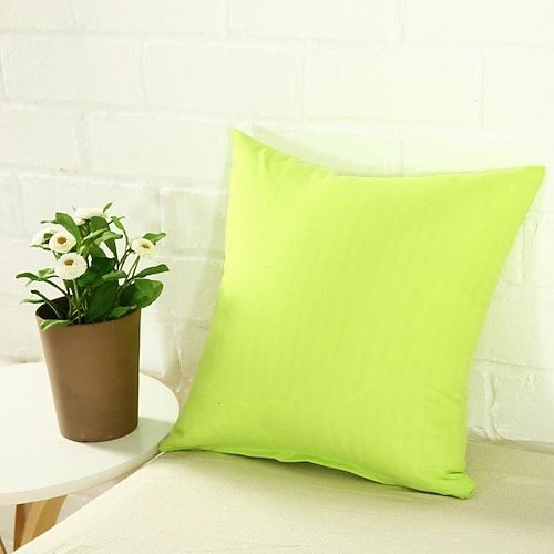 Dekorative Wurfkissen, einfarbiger Kissenbezug, Sofa-Kissenbezug, Bett-Kopfkissen, Büro ohne Kissenkern, nur Mantel, Stuhlkissen, rosa, blau, salbeigrün, lila, gelb