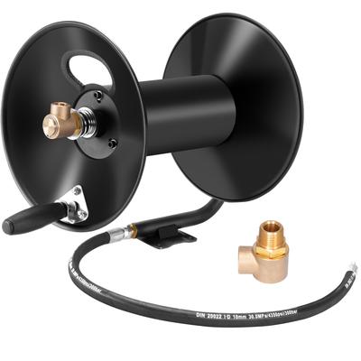 TEMU Heavy-duty High Pressure Car Wash Hose Reel - , No Power Needed