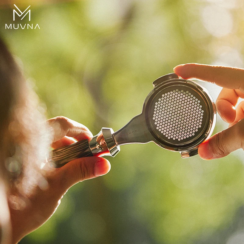 NUVNA 58-mm-Siebträgerkorb Wing-Shadow-Kaffeefilter – passend für 18-Gramm-Kaffee für 58-mm-Espressomaschinen – Edelstahl 304 Image