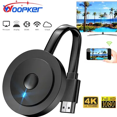 TV Stick 2,4G/5G Wifi 1080P Display Empfänger für Google Anycast TV Empfänger HD Miracast TV dongle für IOS Android