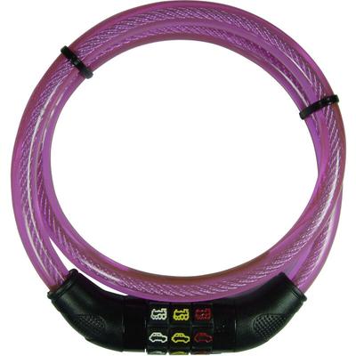 Security Plus - CSL80Pink Kabelschloss Pink Zahlenschloss mit Symbolen Image