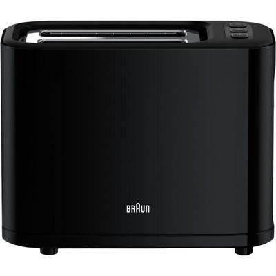 Domestic Home ht 3010 bk PurEase Schwarz 2-Scheiben-Toaster - Braun