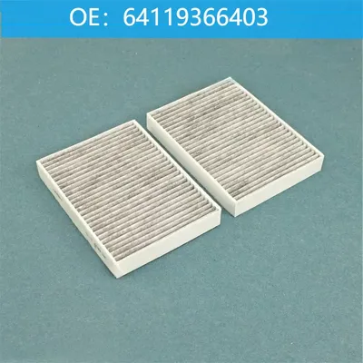 Car Cabin Filter Air Conditioner 64119366403 For BMW G05 G06 G07 G11 G12 G30 G31 518d 520i 525d 530i 725 730 X5 X6 X7 Activated