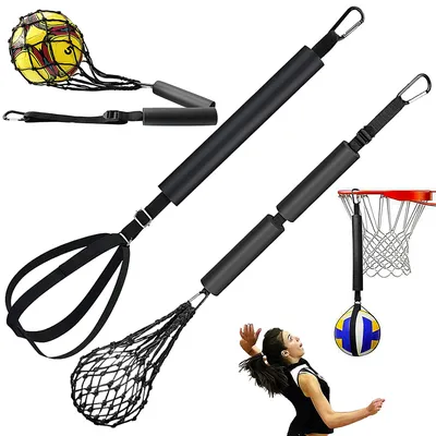 Volleyball Spiking Training Aid Adjustable Belt Solo Serve Training Equipment Bouncing Train Rope