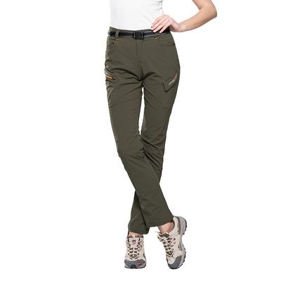 Women's Hiking Pants Trousers Summer Outdoor Waterproof Comfort Breathable Quick Dry Bottoms Black Army Green Elastane Hunting Fishing Camping / Hiking / Caving L XL XXL XXXL 4XL