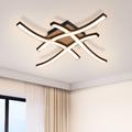 Gbly - Plafonnier led 24W Lampe de Salon en Bois 3000K Blanc Chaud Design Moderne Lampe de Chambre