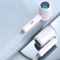 COM1950s Travel Hair Dryer Folding Portable Travel Voltage Hair Dryer Lightweight Compact Hair Dryer Patchwork Hair Dryer with Folding Handle Hair Dryer for Women and Men Hair Dryer for Curly Hair