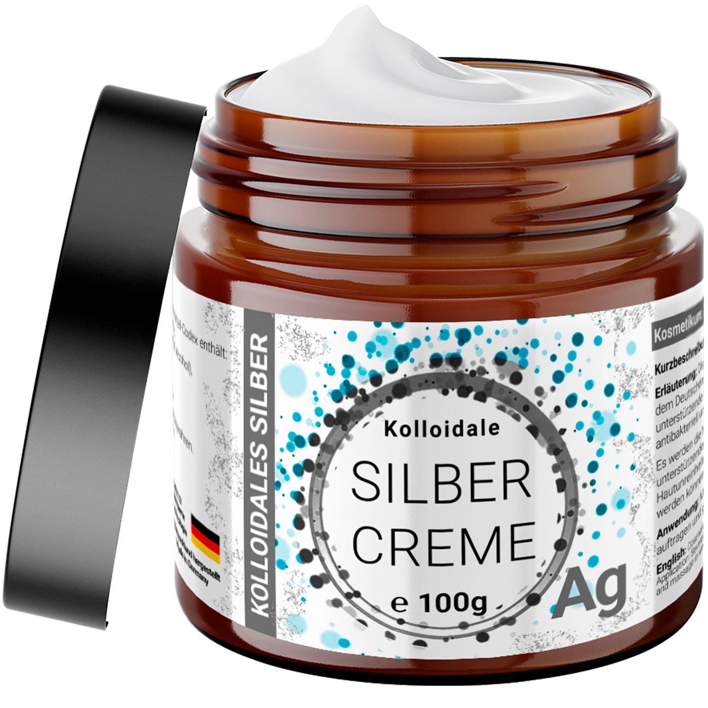BMUT Crema all'argento colloidale 100 g Cure del corpo