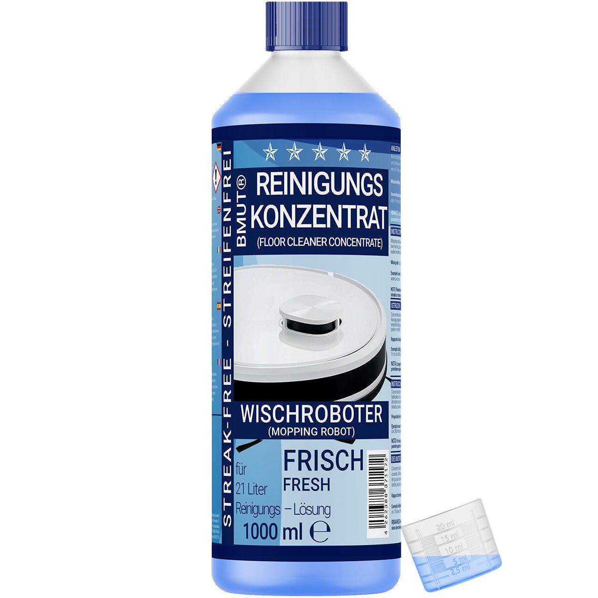 BMUT Detergente concentrato per robot lavapavimenti 3000 ml