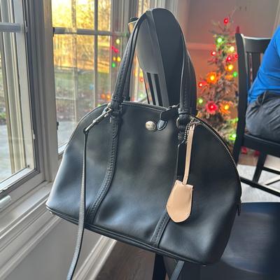 Coach Bags | Black Coach Women's Handbag | Color: Black | Size: 12.5x10x5