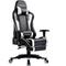 Gaming Chair with Footrest Speakers Video Game Chair Bluetooth Music Heavy Duty Ergonomic Computer Office Desk Chair