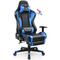 Gaming Chair with Footrest Speakers Video Game Chair Bluetooth Music Heavy Duty Ergonomic Computer Office Desk Chair