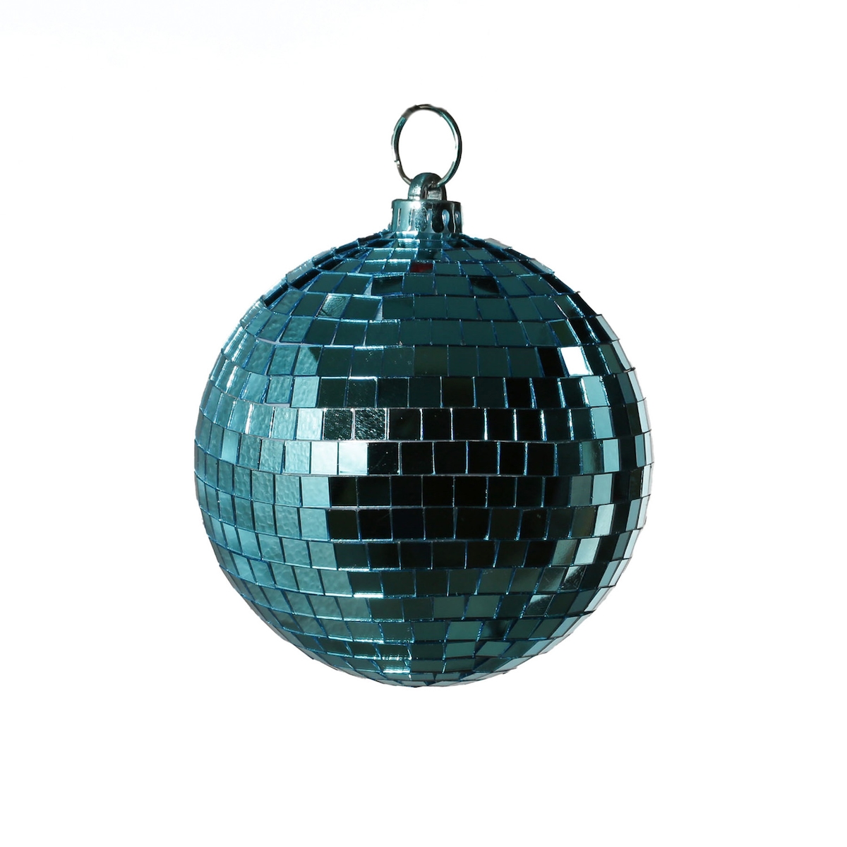 SATISFIRE Spiegelkugel 15cm blau Discokugel Mirrorball Party Disko Deko Image