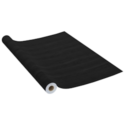 vidaXL Möbelfolie Selbstklebend Dunkles Holz 500x90 cm PVC Image