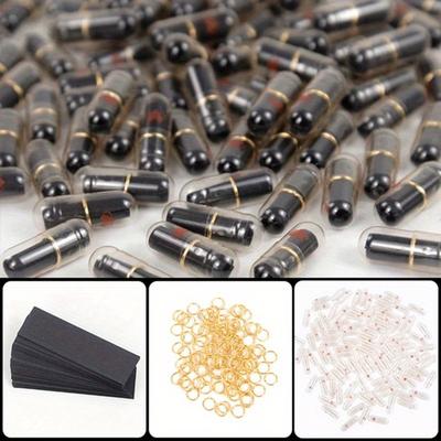 TEMU 105pcs Mini Message Capsule Colorful Heart Event Birthday Party Favor Gift For Girlfriend Boyfriend Wedding Party Favor Birthday Gift Game Props Image