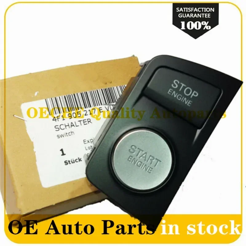 4F 1905217 E 4F1 905 217 4F 1905217 Neu Motor Start Stop Taste Schalter Für Audi A6 S6 4F Allroad Quattro RS6 2005-2011 Image