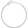 La Petite Story Armband 925er Silber rosa, silber Damen