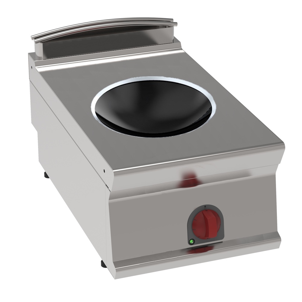 Elektrischer induktions-wok auftisch - 400x700x280 mm - 5000 W 400/3V - 32180617 Eurast Image