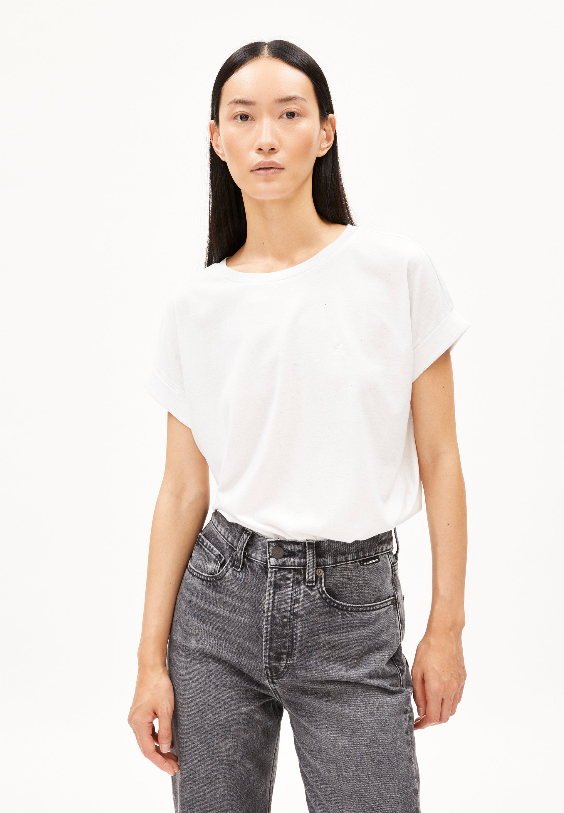 IDAARA CIRCULAR | T-Shirt aus TENCEL™ Lyocell Mix - weiss (S) Image