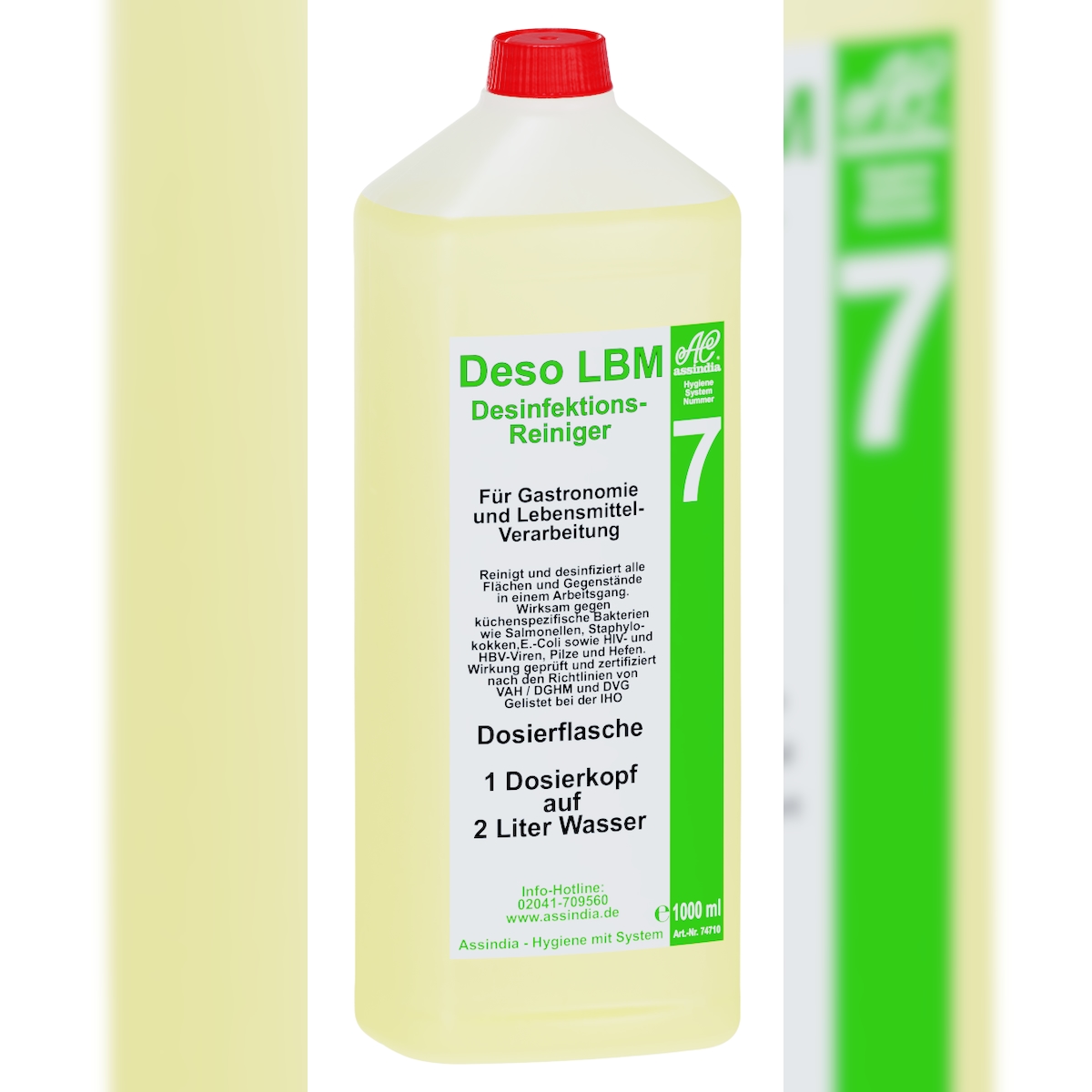 Assindia Deso LBM II Desinfektionsreiniger 1000ml Image