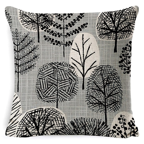 Bauernhaus doppelseitiger Kissenbezug, 1 Stück, weicher dekorativer quadratischer Kissenbezug, Kissenbezug, Kissenbezug für Schlafzimmer, Wohnzimmer, hochwertiges, maschinenwaschbares Innenkissen für Image