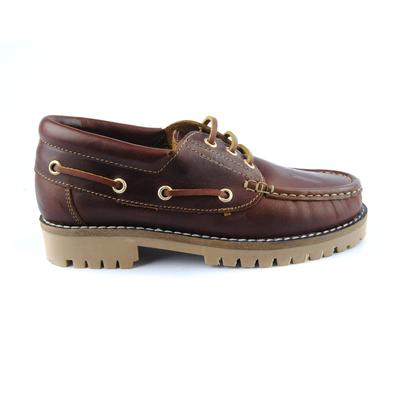 Unisex's Mokassin Schuh Riverty Farbe Braun Image